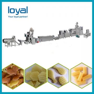 2d 3d shapes pellets fried snack food extruder machine