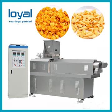 Fried Corn Tortilla Chips Snacks Making Machine Pellet Frying Production Line Nacho Snack Extruder