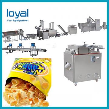 2019 new design and hot popular Fried Corn chips flour snacks pellet production line